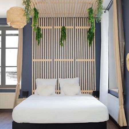 Evasion Tropicale - Studio Avec Spa, Cosy Et Renove Au Coeur De Soissons - 2 Pers Exterior photo